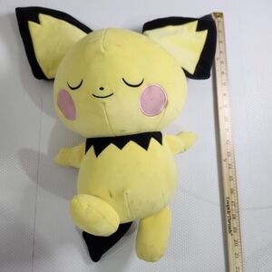 Pokémon Pichu 18-inch Premium Sleeping Plush Has Wear